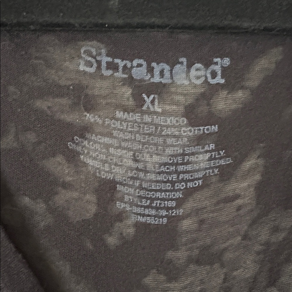 Stranded Black T-Shirt - Picture 2 of 3